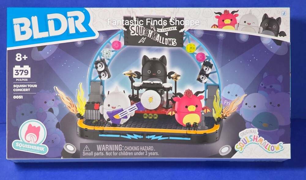 BLDR Squishmallows Squish Tour Concert Building Set 0051